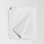 Maritime Nautical Signal Flags Chart - White Throw Blanket Gallery Image 3