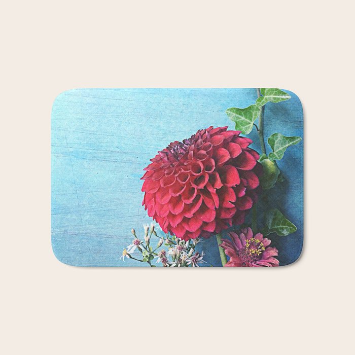 Summer Always Bloomed in Her Heart Bath Mat Gallery Image 1