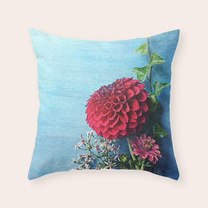 Summer Always Bloomed in Her Heart Throw Pillow Gallery Image 6