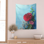 Summer Always Bloomed in Her Heart Wall Tapestry Gallery Image 2