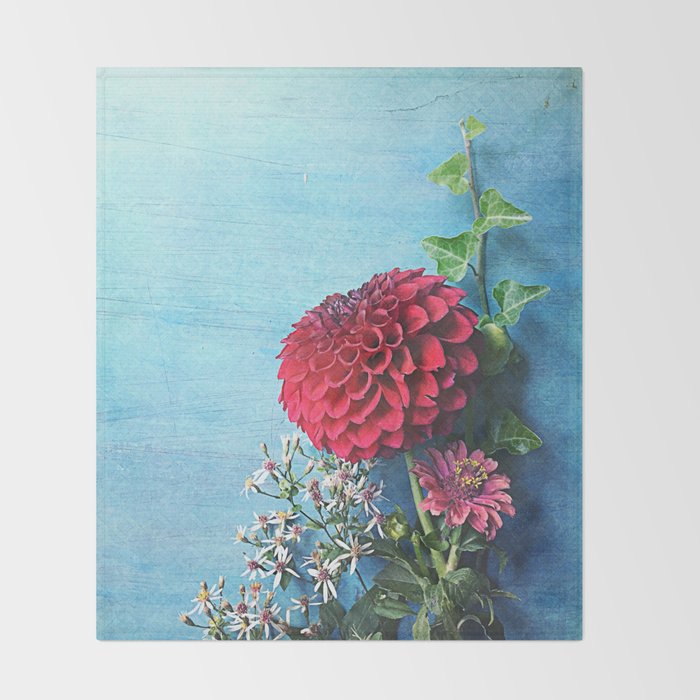 Summer Always Bloomed in Her Heart Throw Blanket Gallery Image 2
