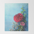 Summer Always Bloomed in Her Heart Throw Blanket Gallery Image 2