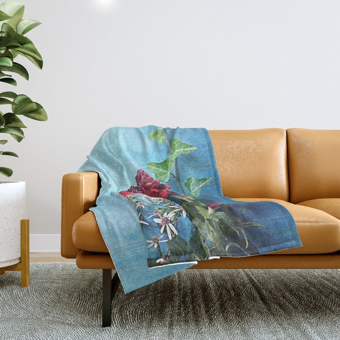 Summer Always Bloomed in Her Heart Throw Blanket Gallery Image 1