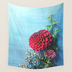 Summer Always Bloomed in Her Heart Wall Tapestry Gallery Image 4