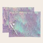 Iridescent Glitches Placemat Gallery Image 1