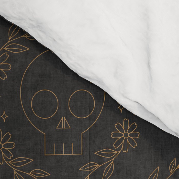 Skull Ogee Comforter Gallery Image 4