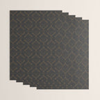 Skull Ogee Wrapping Paper Gallery Image 3