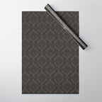 Skull Ogee Wrapping Paper Gallery Image 1