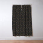 Skull Ogee Window Curtain Gallery Image 3
