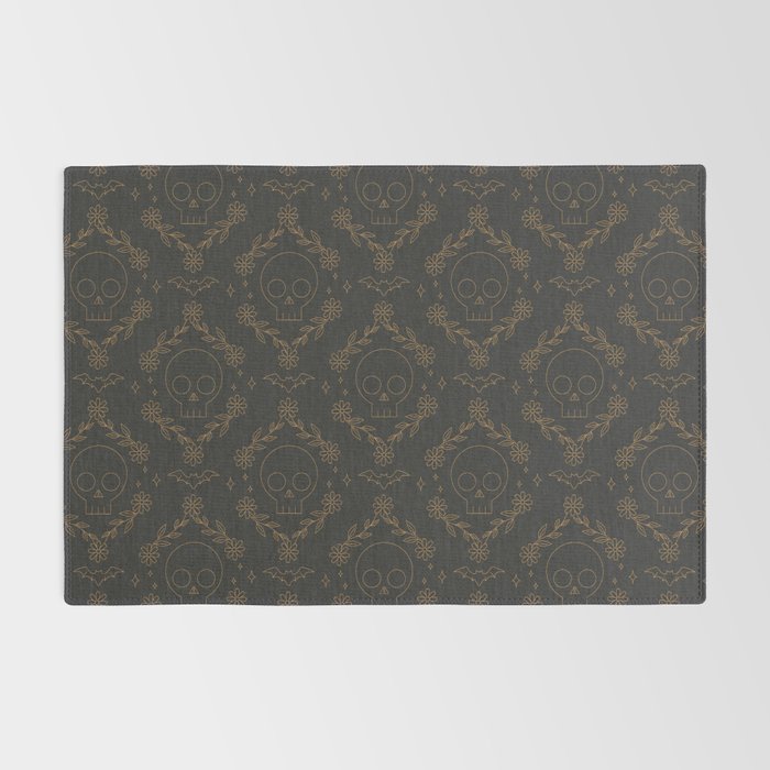 Skull Ogee Rug Gallery Image 2