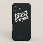 Keep It Simple iPhone Case Gallery Image 1