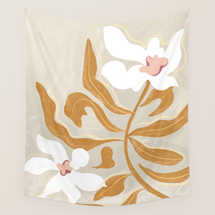 Flowers Flowers Flowers Wall Tapestry Gallery Image 4
