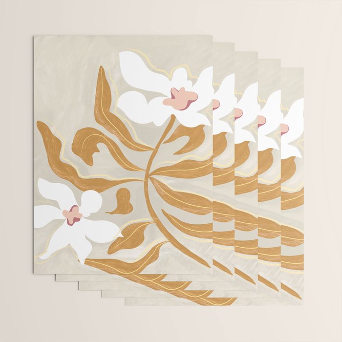 Flowers Flowers Flowers Wrapping Paper Gallery Image 3
