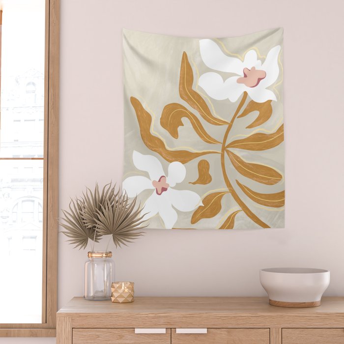 Flowers Flowers Flowers Wall Tapestry Gallery Image 2