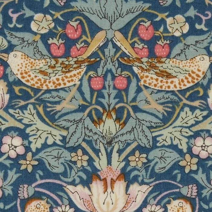 William Morris Strawberry Thief Blue Green Coffee Mug Gallery Image 2