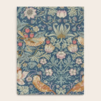 William Morris Strawberry Thief Blue Green Notebook Gallery Image 4