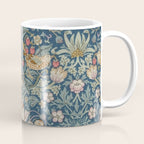 William Morris Strawberry Thief Blue Green Coffee Mug Gallery Image 1