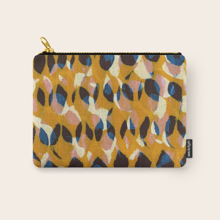 Pure Strokes #2 / Orange, Pink & Blue Carry All Pouch Gallery Image 1