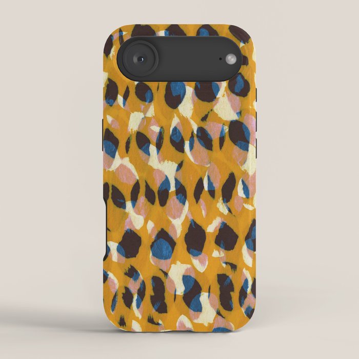 Pure Strokes #2 / Orange, Pink & Blue iPhone Case Gallery Image 2