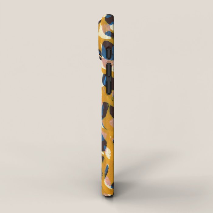 Pure Strokes #2 / Orange, Pink & Blue iPhone Case Gallery Image 2