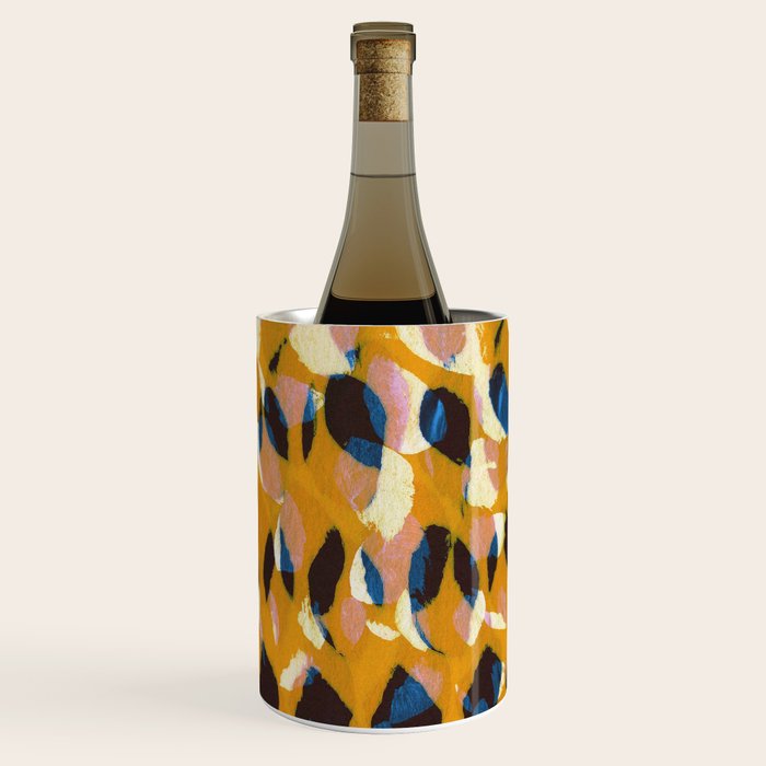 Pure Strokes #2 / Orange, Pink & Blue Wine Chiller Gallery Image 3
