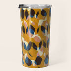 Pure Strokes #2 / Orange, Pink & Blue Travel Mug Gallery Image 3