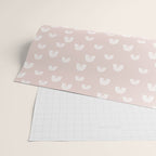 Boho Pink Rainbow - Pink & White Rainbow Pattern - Kids Rainbow Nursery Wrapping Paper Gallery Image 2