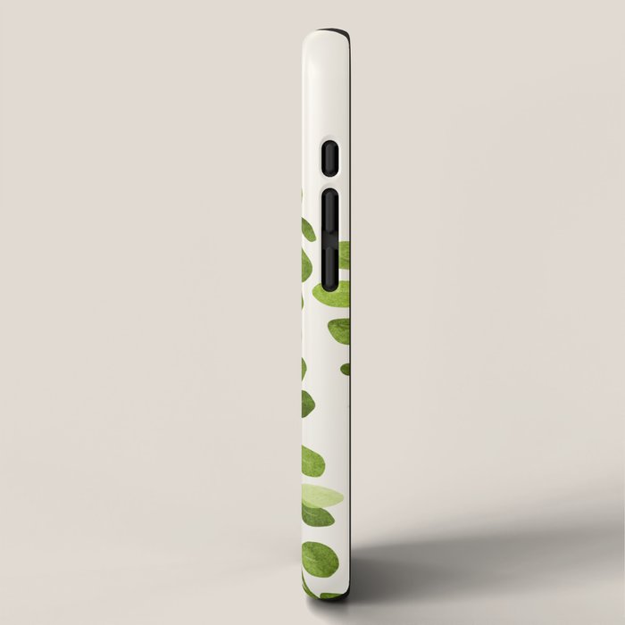 Watercolor Vines - Cute Botanical Painting iPhone Case Gallery Image 2