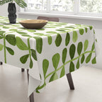 Watercolor Vines - Cute Botanical Painting Tablecloth Gallery Image 3