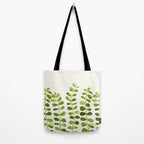Watercolor Vines - Cute Botanical Painting Tote Bag Gallery Image 2