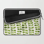Watercolor Vines - Cute Botanical Painting Laptop Sleeve Gallery Image 2