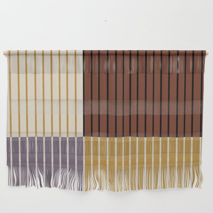 Color Block Line Abstract XVIII Wall Hanging Gallery Image 1