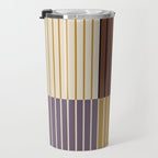 Color Block Line Abstract XVIII Travel Mug Gallery Image 3