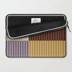 Color Block Line Abstract XVIII Laptop Sleeve Gallery Image 2
