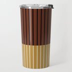 Color Block Line Abstract XVIII Travel Mug Gallery Image 2