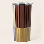 Color Block Line Abstract XVIII Travel Mug Gallery Image 1