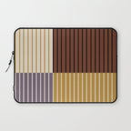 Color Block Line Abstract XVIII Laptop Sleeve Gallery Image 1