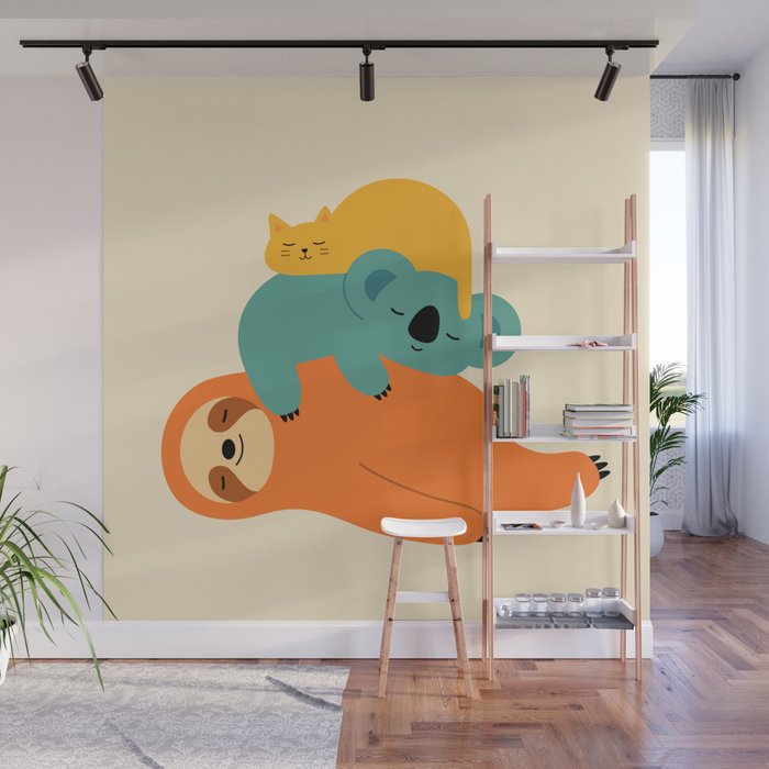 Being Lazy Wall Mural Gallery Image 1