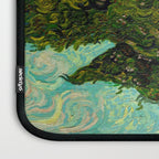 Cypresses Oil Painting Landscape Vincent van Gogh Laptop Sleeve Gallery Image 3