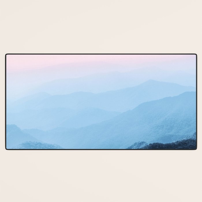 Epic Smoky Mountain Sunset - National Park Desk Mat Gallery Image 3
