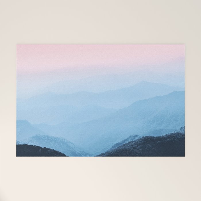 Epic Smoky Mountain Sunset - National Park Welcome Mat Gallery Image 1