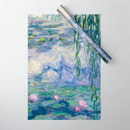 Claude Monet "Water Lilies(NymphÃ©as)" (9) 1916-19.jpg Wrapping Paper Gallery Image 1