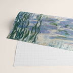 Claude Monet "Water Lilies(NymphÃ©as)" (9) 1916-19.jpg Wrapping Paper Gallery Image 2