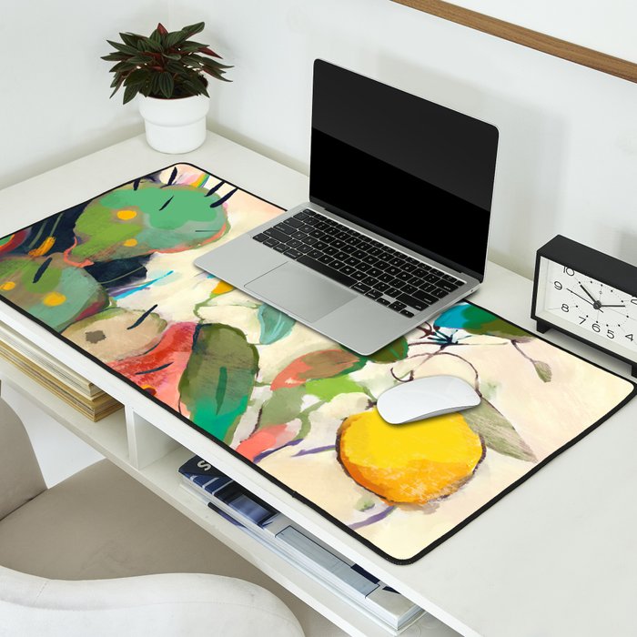 lemon tree Desk Mat Gallery Image 2