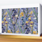 Iris Garden Wall Mural Gallery Image 2