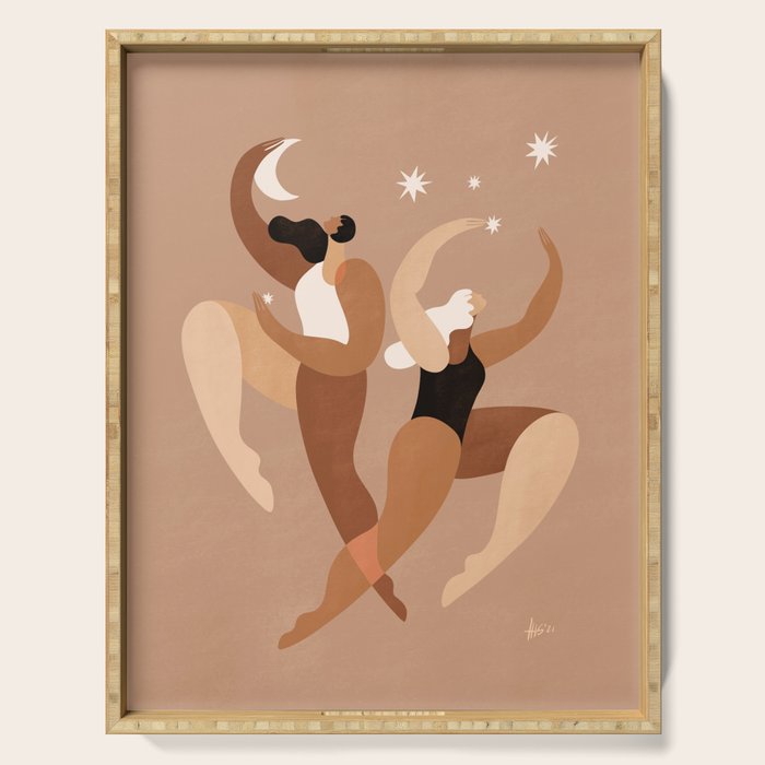 New moon Serving Tray Gallery Image 1