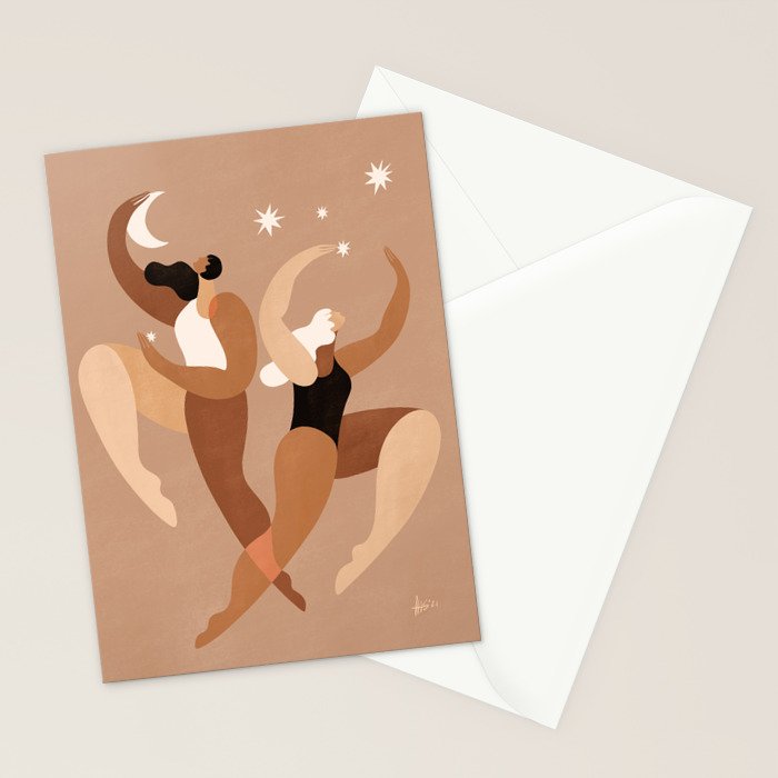 New moon Stationery Card Gallery Image 2