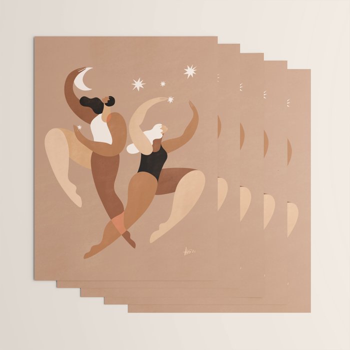 New moon Wrapping Paper Gallery Image 3