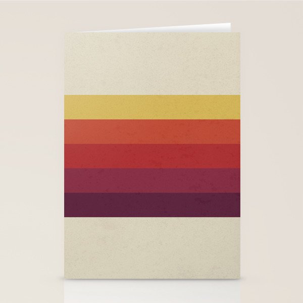 Retro Video Cassette Color Palette Stationery Card Gallery Image 2