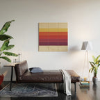 Retro Video Cassette Color Palette Wood Wall Art Gallery Image 2